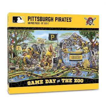 MLB Pittsburgh Pirates Game Day at the Zoo Jigsaw Puzzle - 500pc