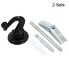 Unique Bargains Zinc Alloy Ceiling Hook with Hardware for Hanging Chandelier 2 Set - 3 of 4