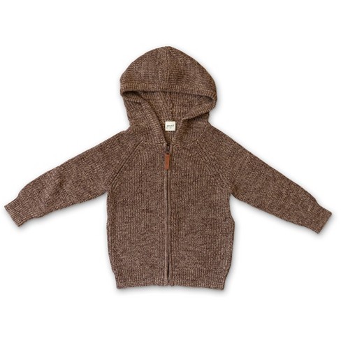 Cotton best sale knit hoodie