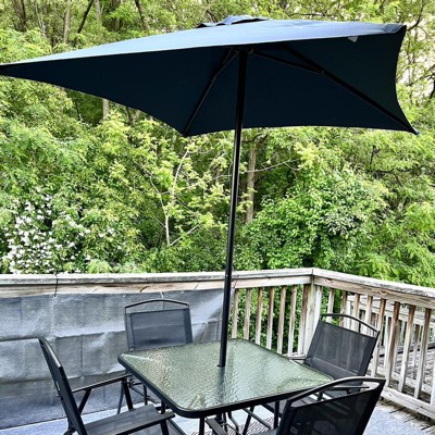 Patio discount set parasol