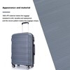 Hardshell Luggage Sets 3 Piece With Tsa Lock And 360 Degree Double Spinner Wheels Pp Lightweight Durable Hand Luggage (20"/24"/28") - 2 of 4