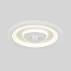Claxy White Round LED Flush Mount Ceiling Light 4000K - 2 of 4