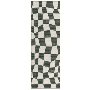 COZONY Washable Boho Vintage Low Pile Area Rug for Living Room Bedroom Dining Room - 1 of 4