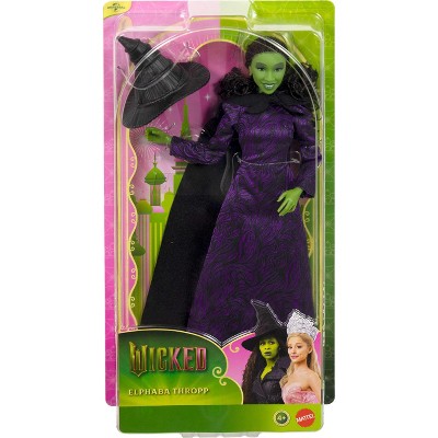 Детские куклы Wicked Universal Pictures Elphaba Thropp Fashion Doll in Removable Movie-Inspired Outfit — фото 6