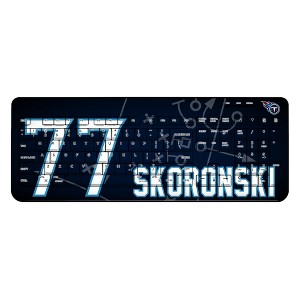 NFL Tennessee Titans Players Game Tactic Wireless USB Keyboard - 1 of 4