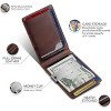 Generic AirTag Wallet - RFID Blocking Mens Minimalist Money Clip Wallet for Airtag - Full Grain Leather - 3 of 4