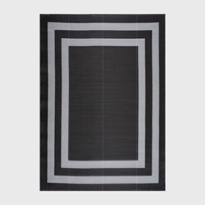 Play Rug Paris Recycled Plastic Woven Indoor Outdoor Folded Floor Mat - 1 of 4