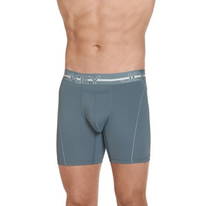 Jockey Sport Men's Silver Microfiber 7.5" Boxer Brief - 1 of 4