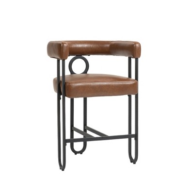 NicBex Bar Stools for Kitchen Island,Modern Counter Bar Stools with Metal Frame,Bar Chairs for Dining Rooms,Kitchens Islands