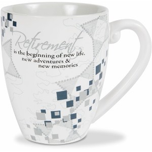 Pavilion Gift Company - Happy Retirement - 20 oz Cup - Drinkware - 1 of 4