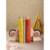 Radiant Marble Bookends, Set of 2 - 2 of 3