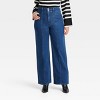 Women's High-Rise Tailored Wide Leg Jeans - Universal Thread™ - image 4 of 4