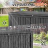 Sersper 150 Gal Outdoor Resin Deck Box and Bench, Multipurpose Storage Container for Patio and Garden - 2 of 4