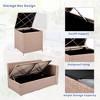 Sapphtopaz 6-Piece Hand-Woven PE Rattan Outdoor Sofa Set, Adjustable 3-Seater Patio Sofa with Storage Box & Glass Table,Outdoor Modular Sectional Sofa - 3 of 4