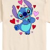 Men's - Lilo and Stitch - Heart Eyes Short Sleeve Graphic T-Shirt - 2 of 4