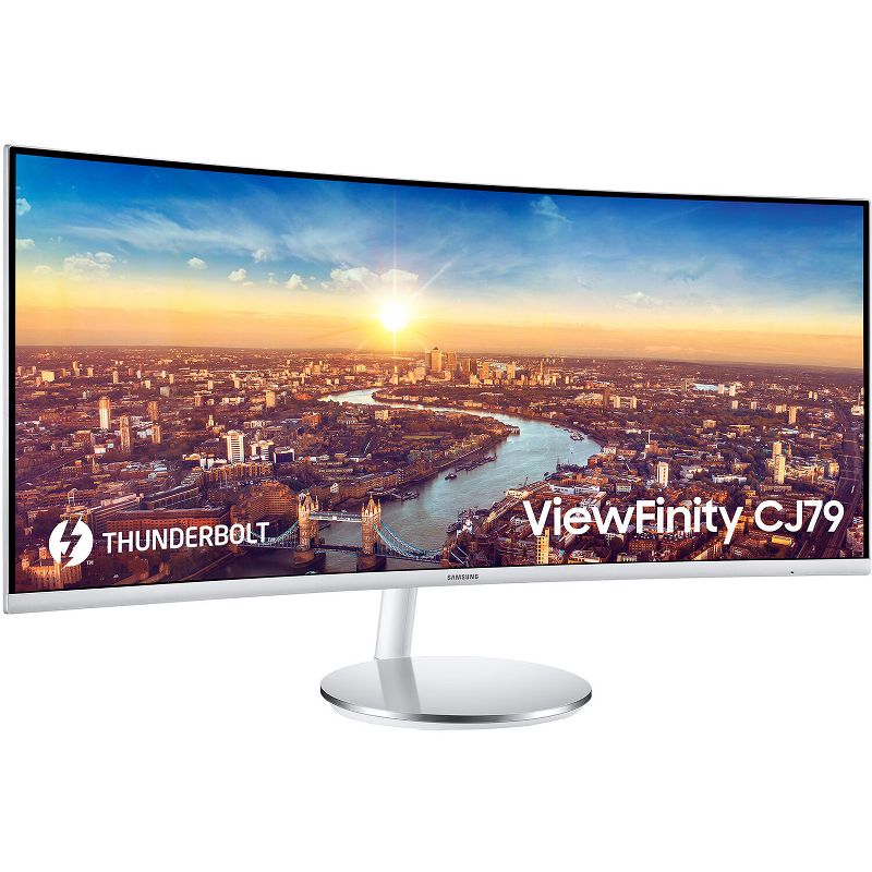 Samsung LC34J791WTNXZA-RB 34" CJ791 Thunderbolt 3 Ultra Wide Screen Curved Monitor - Certified Refurbished, 3 of 9