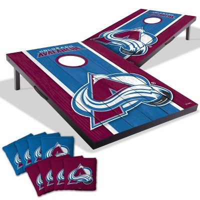 NHL Colorado Avalanche 2'x3' Wood Toss Game Set