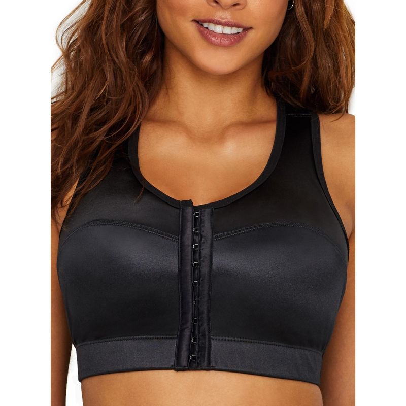Enell Women's High Impact Wire-Free Racerback Sports Bra - NL102, 2 of 3