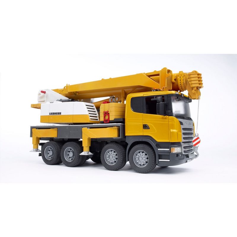 Bruder Scania R-Series Liebherr Crane with Lights and Sounds, 2 of 6