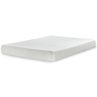 Chime 8-Inch White Memory Foam Full Mattress with Contour Support