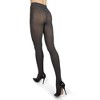 Memoi Women's Opaque Pin Ribbed Cotton Sweater Tights - 3 of 4