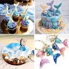 JDICTION 16 Cavity Mermaid Tails Silicone Molds, Mermaid Molds for Chocolate, Fondant, Cake Decoration, Cupcake Toppers, Resin, Soap, Candy - 3 of 4