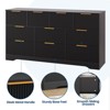 GustoWave Fluted Solid Wood Dresser with 10 Drawers, 59" Modern Versatile Chest of Drawers with Anti-tipped Device - 4 of 4