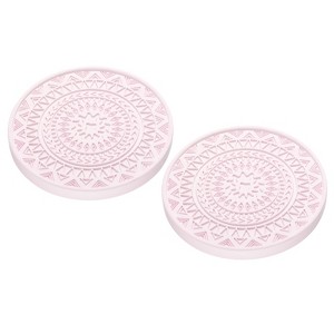 Unique Bargains Diatomite Water Absorbent Quick Drying Non-slip Coaster 4 Inch - 1 of 4