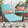 Kensington Garden 2pc 18" Round Outdoor Chair Pad - 4 of 4