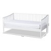 Twin Renata Wood Spindle Daybed White - Baxton Studio - 2 of 4