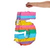Blue Panda Small Rainbow Number 5 Pinata for 5th Birthday Party Decorations, Fiesta Supplies for Cinco de Mayo, 12 x 16.5 x 3 In - 3 of 4