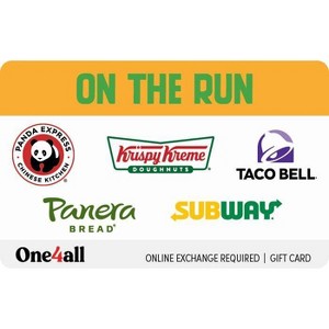 One4all On The Run Gift card (Email Delivery) - 1 of 1