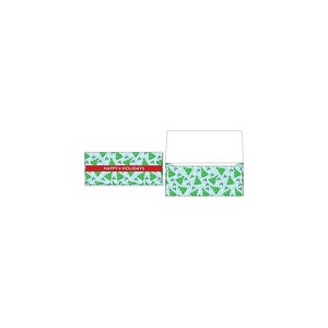 LUX Currency Envelopes 2 7/8 x 6 1/2 50/Box Christmas Trees CUR-97-50 - 1 of 1