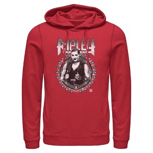 Mens WWE Ripley Black and White Photo Lightweight Hoodie - 1 of 4