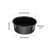 Unique Bargains Removable Loose Bottom Cheesecake Pan 2 Pcs - 2 of 4