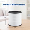 Nispira TD-1300 4-in-1 True HEPA Replacement Filters Compatible with Tredy TD-1300, Tenergy Renair, Cool-Living CL-6070A, BEABA Air Purifier, 2 Packs - 3 of 4