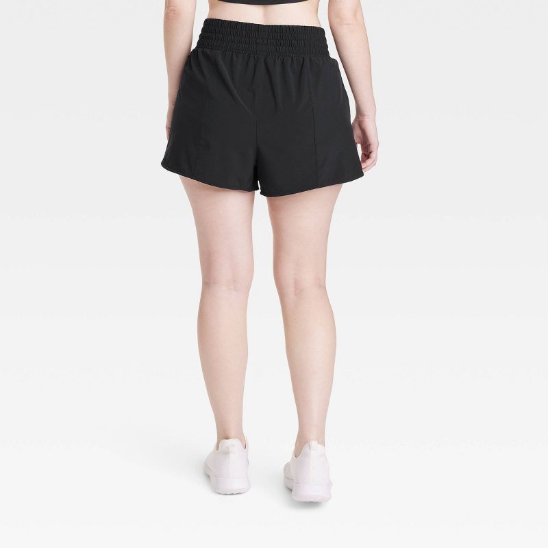 Women's Flex Woven High-Rise Shorts 3" - All In Motion™, 4 of 12