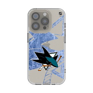 NHL Western Conference Teams Ice Tilt Clear Cell Phone Case for Apple iPhone - 1 of 4