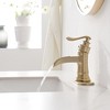 BWE Single Hole Single-Handle Low-Arc Bathroom Faucet - 4 of 4