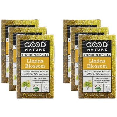 Good Nature Tea Blossom Linden - Case of 6 - 1.058oz