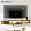WOWLIVE 60" Floating TV Stand with Electrical Outlets, Media Center - 4 of 4