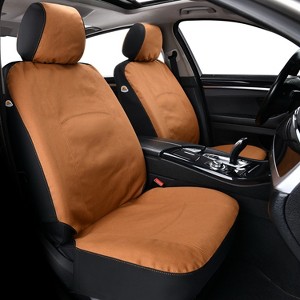 Coverado Seat Covers Canvas Universal Seat Protectors 2 Seats - 1 of 4