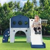 Infant Indoor Slide Set Independent Spaceship Set With Slide, Children'S Slide Toys, Suitable For Family Kindergarten Babies - 2 of 4