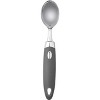 Tovolo Stainless Steel Ice Cream Cookie Scoop Ergonomic  Soft Serve Custard Scooper BPA Free Food Safe Dishwasher Safe Ice-Cream Spade, Slate Gray - 2 of 4