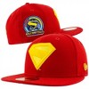 Adult Superman 2025 James Gunn Cape Logo New Era 59Fifty Fitted Hat - 3 of 4