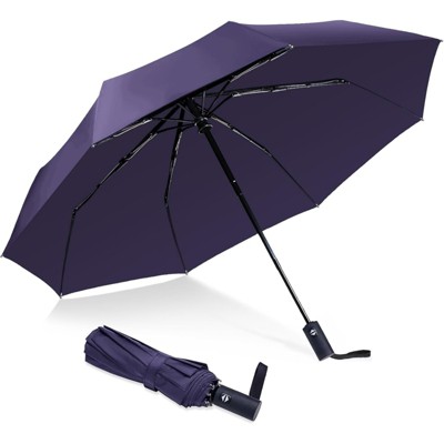 Clotth Travel Essentials Umbrella Windproof, Compact, Lightweight, Automatic Open/Close, Strong And Portable Folding Small Umbrella For Rain