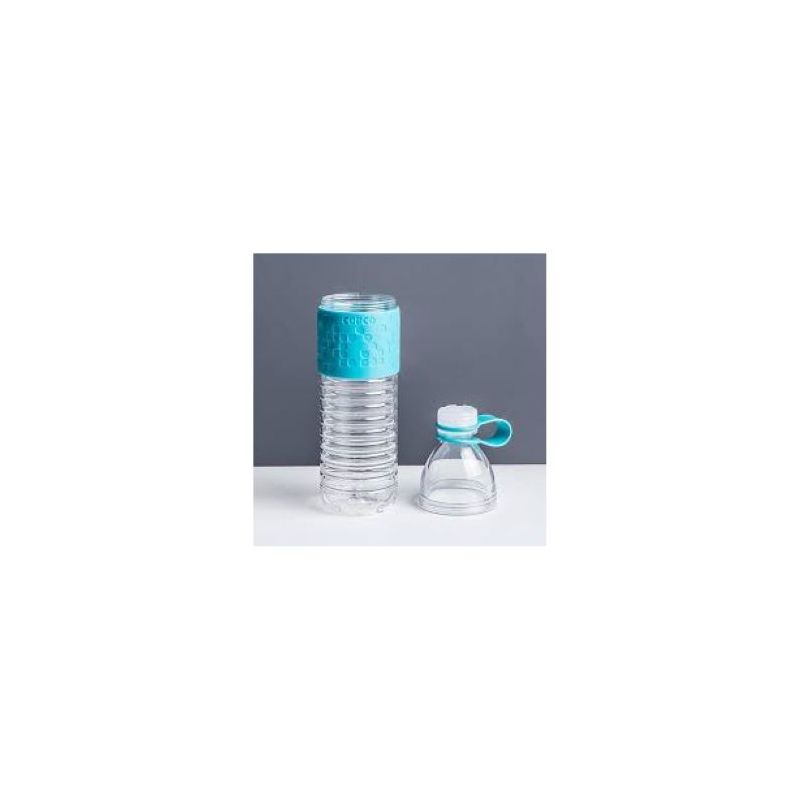 Copco Hydra Sports Water Bottle 20 Ounce Non Slip Sleeve BPA Free Tritan Plastic Reusable, 5 of 7
