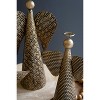 Kalalou Set of Three Tabletop Christmas Angels – Antique Gold Finish - 4 of 4