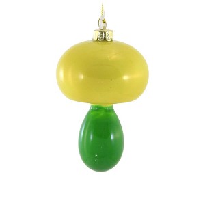 Cody Foster 4.5 Inch Color Block Spindle Mushroom Christmas Spring Fungi Bright Tree Ornaments - 1 of 2