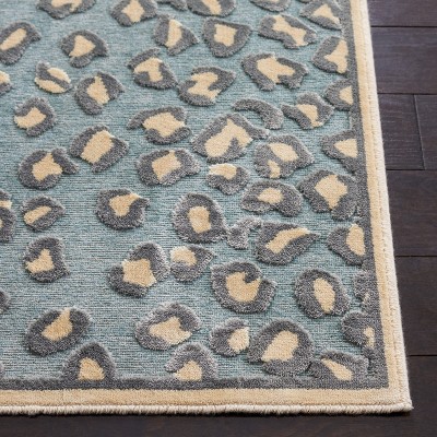 Chenille Charm Multicolor Hand-Knotted Silk Blend Area Rug - 31" x 4"